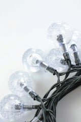 60 LED Solar Bubble String Lights – 42 ft, 8 Modes