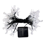 30 LED Solar Dove String Lights – Warm White, 8 Modes
