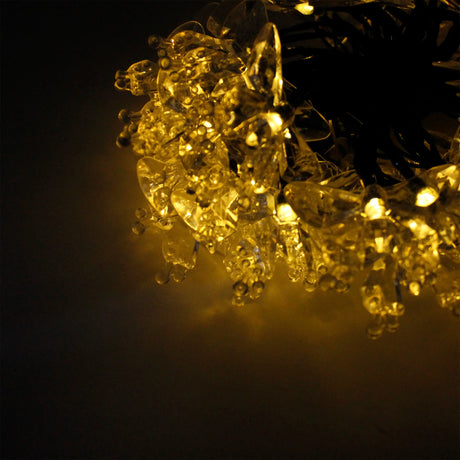 Luces solares en cadena – mariposa, 8 modos