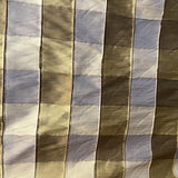Soldo Silk Fabric - Multi-Colored Small Square Geometric, 54" Width (1 Yard)