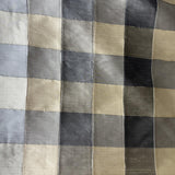 Soldo Silk Fabric - Multi-Colored Small Square Geometric, 54" Width (1 Yard)