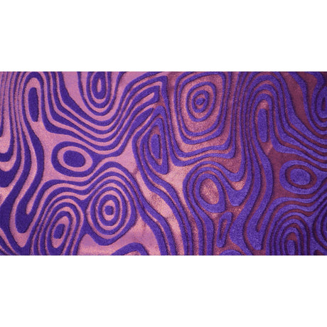 Foiled Stretch Velvet Sonic Swirl