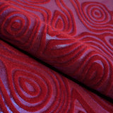 Foiled Stretch Velvet Sonic Swirl