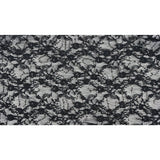 Sophia Stretch Lace Sequin Nylon Spandex Fabric - Black, Skin/Nude, Red, Lavender, Baby Blue, Mint, 48" Width (1 Yard)