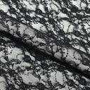 Sophia Stretch Lace Sequin Nylon Spandex Fabric - Black, Skin/Nude, Red, Lavender, Baby Blue, Mint, 48" Width (1 Yard)