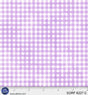 P&B Textiles Sorbet Flannel Purple Gingham Cotton Fabric