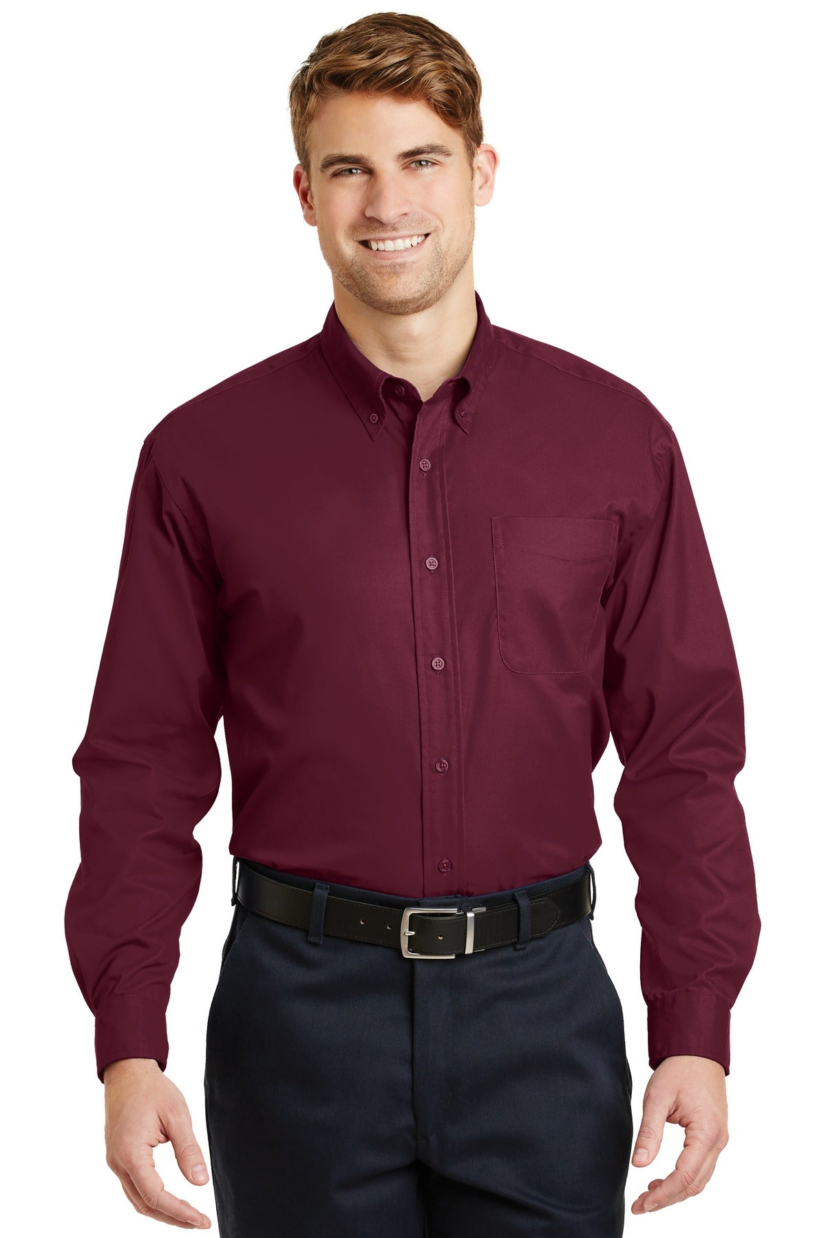 CornerStone® - Long Sleeve SuperPro™ Twill Shirt.