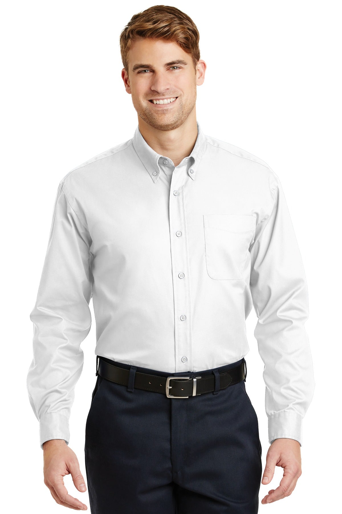 CornerStone® - Long Sleeve SuperPro™ Twill Shirt.