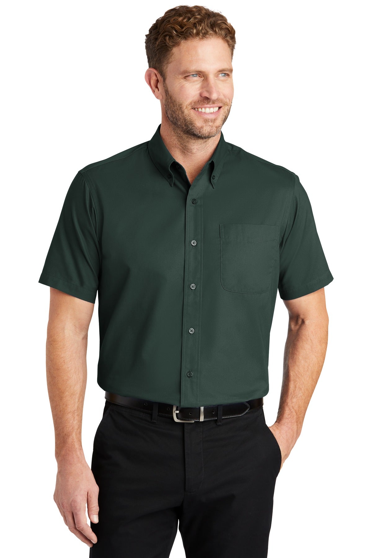 CornerStone® - Short Sleeve SuperPro™ Twill Shirt.