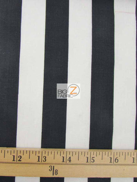 Poly Cotton Stripe Fabric Purple Yellow Sold by the Yard