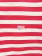 Poly Cotton 1 Inch Stripe Fabric Red/White Sold By The Yard