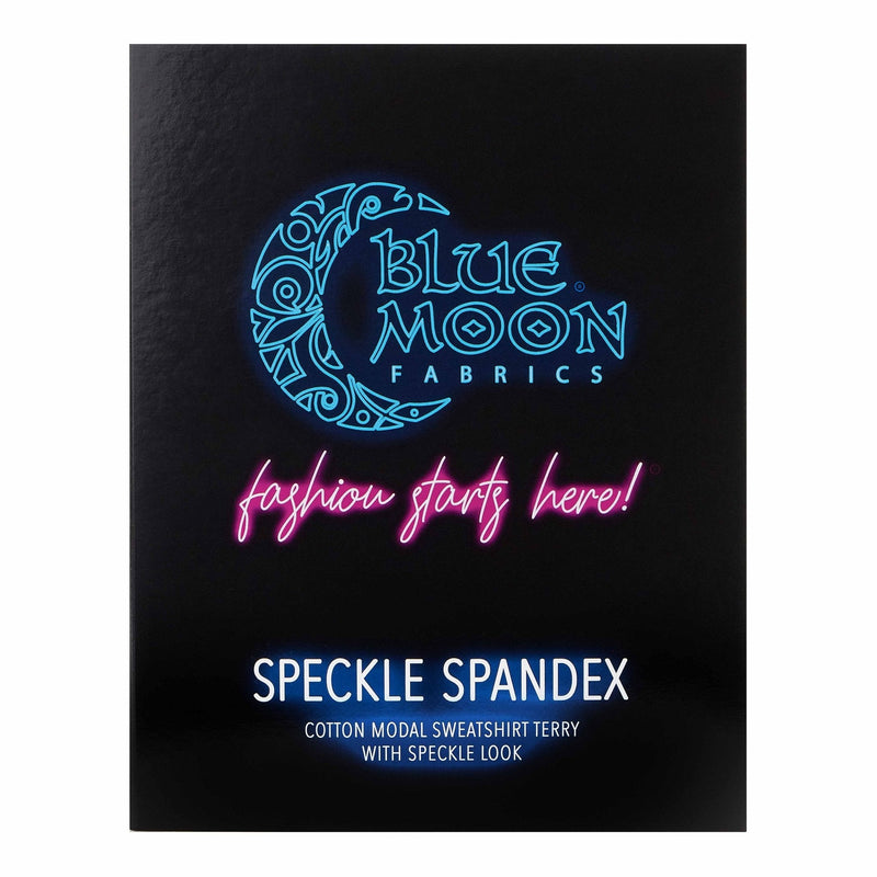 Speckle Cotton Polyester Modal Spandex Fabric - Color Card, 4 Colors, Swatches (1 Set)