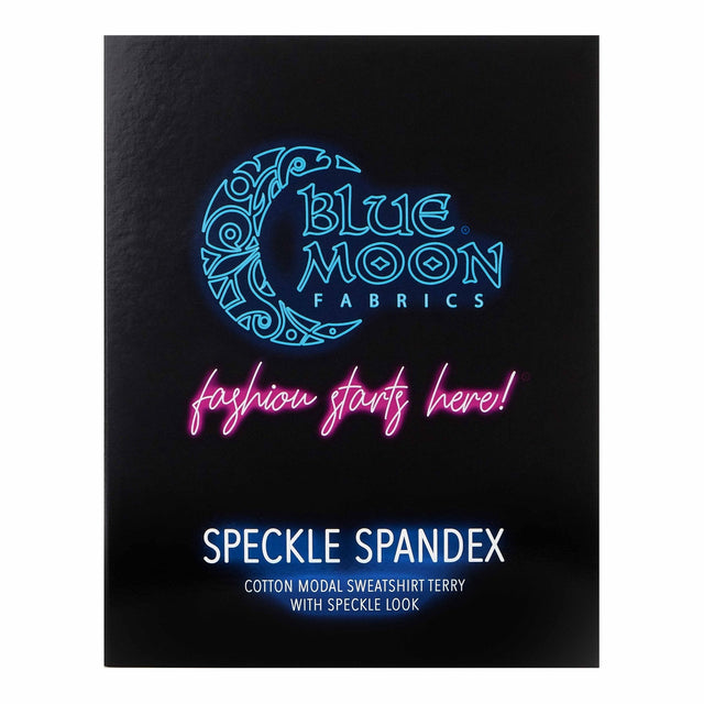 Speckle Cotton Polyester Modal Spandex Fabric - Color Card, 4 Colors, Swatches (1 Set)