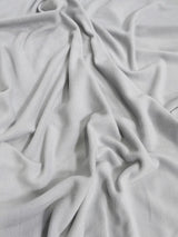 Solid Polar Fleece Fabric Silver