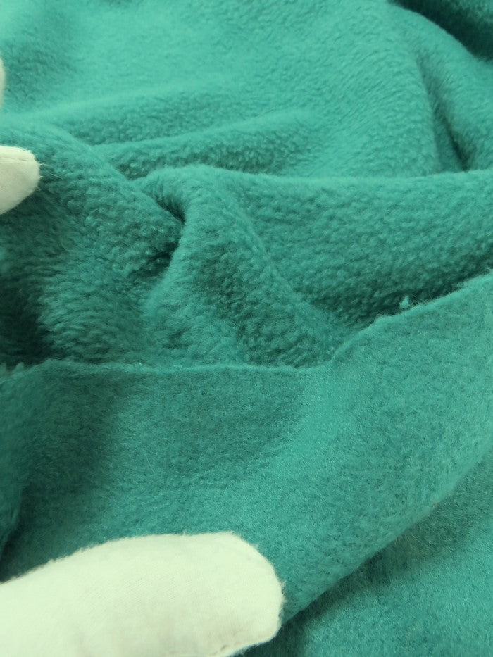 Solid Polar Fleece Fabric Camel