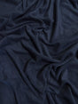 Solid Polar Fleece Fabric Navy Blue