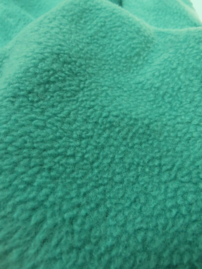 Solid Polar Fleece Fabric Turquoise