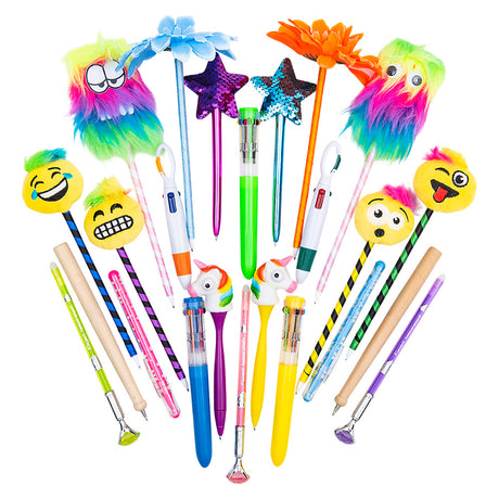 Pen Assortment 5"-8" (24 Pc)