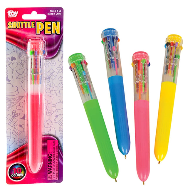 Shuttle Pen 10-Color Pen (1 DZ)