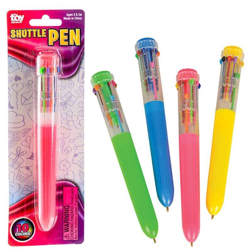 Shuttle Pen 10-Color Pen (1 DZ)