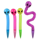Pop Tube Alien Pen (12 PC Canister)