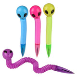 Pop Tube Alien Pen (12 PC Canister)