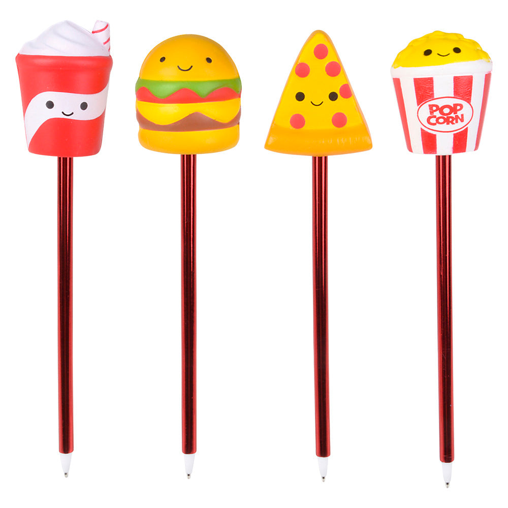 Squish Fast Food Pens (1 DZ)