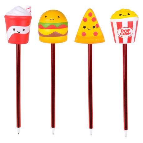 Squish Fast Food Pens (1 DZ)