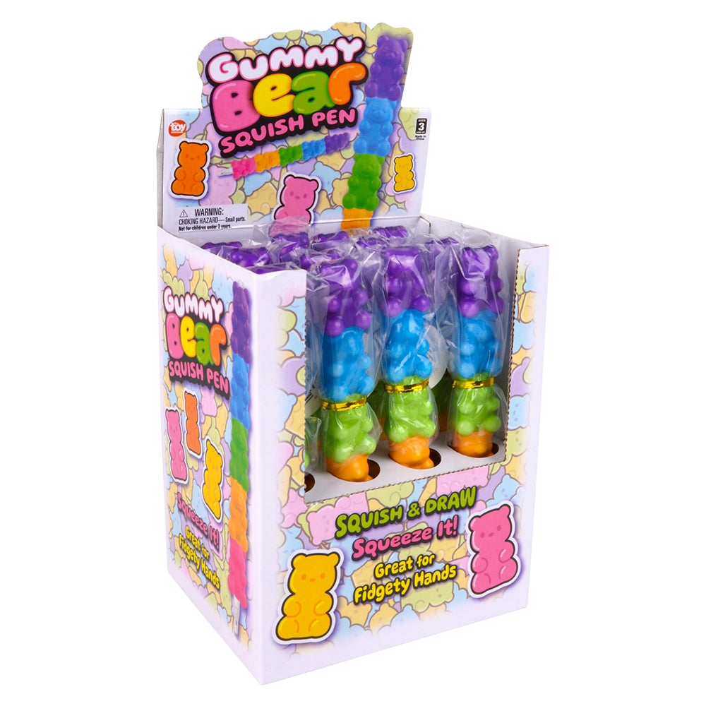 Squish Bear Pens (12 Pc Display)