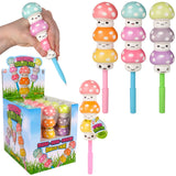 Squish Mushroom Pens (12 Pc Display)