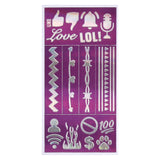 Tattoo Pen Set Pop Art 6" (1 DZ)