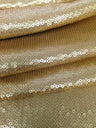 3Mm Micro Mini Matte Sequins Stretch Polyester Spandex Fabric - Black, 56/58" Width