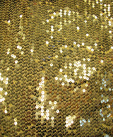 5Mm Shiny Sequin Paillettes Polyester Spandex Fabric - Black, Gold, Red, Purple, Turquoise, Silver, 56"-58" Width