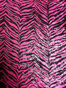 3Mm Mini Micro Bright Neon Sequins Zebra Pattern Nylon Mesh Fabric - Neon Lime/Black, Neon Fuchsia/Black