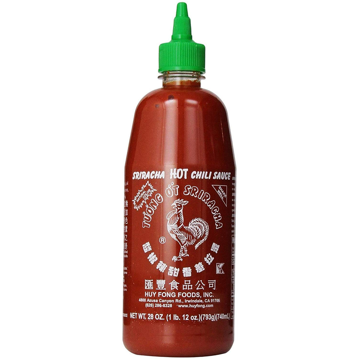 SRIRACHA HOT CHILLI SAUCE (28 oz)
