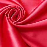 Shiny Stretch Super Satin Polyester Spandex Fabric - Taupe, Fuchsia, Red, Cobalt Blue, 60" Width