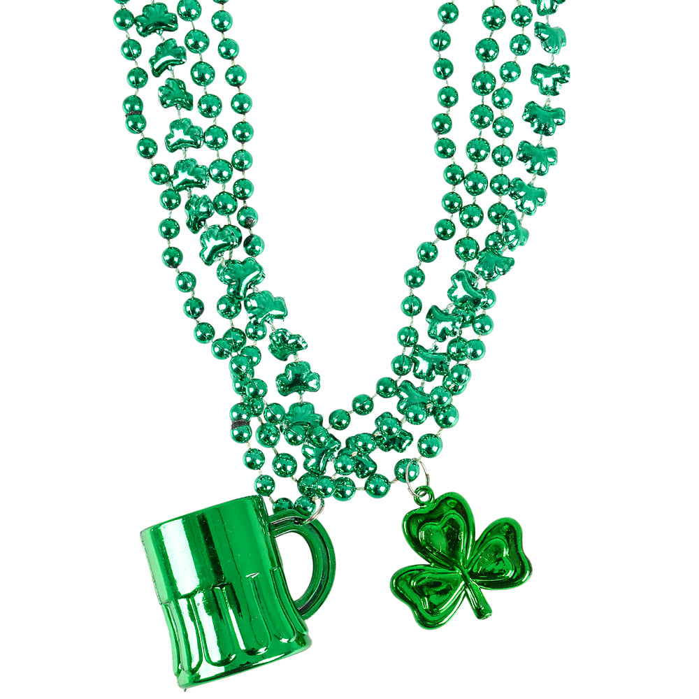 St. Patrick's Day Bead Assortment 33" 72ct