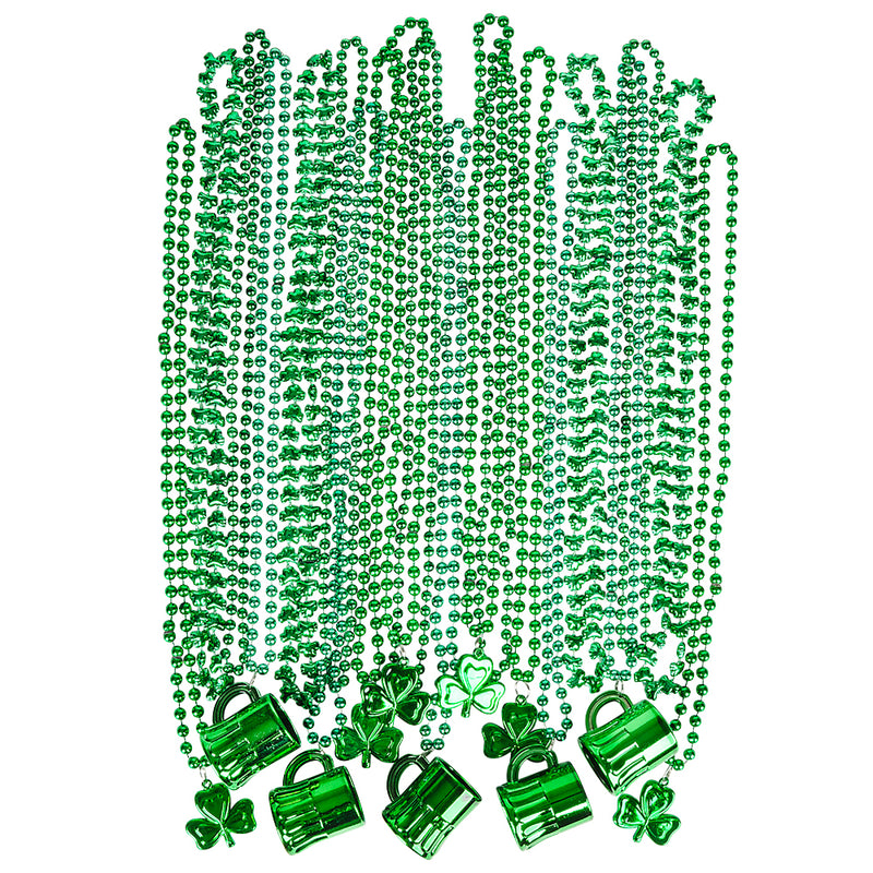 St. Patrick's Day Bead Assortment 33" 72ct