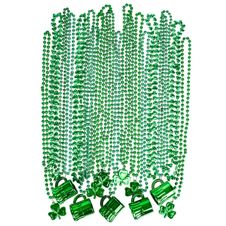 St. Patrick's Day Bead Assortment 33" 72ct