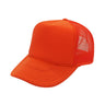 Trucker Hats Caps - Orange, Adjustable (1 Piece)