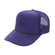 Trucker Hats - Purple Caps Fabric - Purple, Adjustable Size (1 Unit)