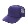 Trucker Hats - Purple Caps Fabric - Purple, Adjustable Size (1 Unit)