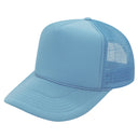 Trucker Hats - Caps, Columbia Blue, Adjustable (1 Unit)