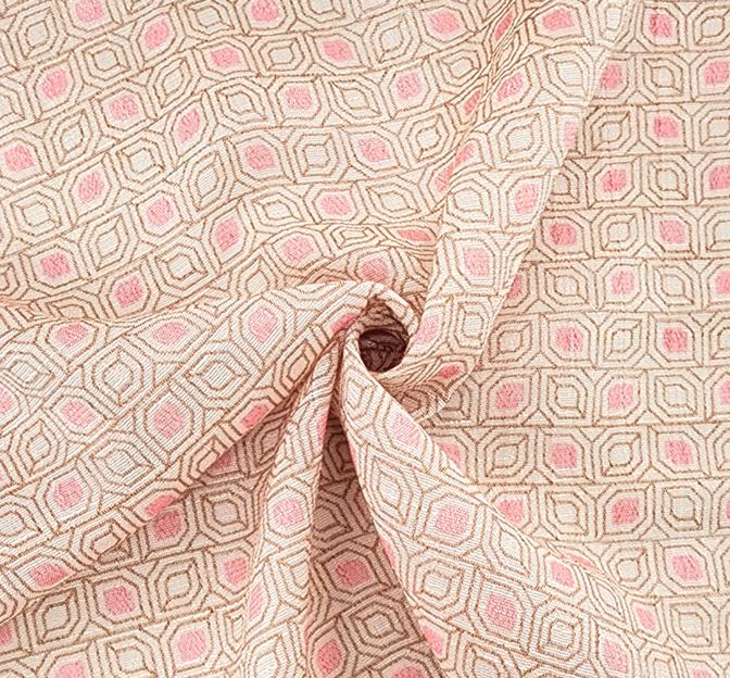 Soft Slub Rayon Nylon Fabric - Orange, Slub Texture, 58/59" Width