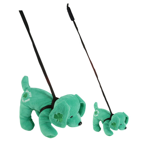 Plush Pet Dog 11" On Leash (1 DZ)