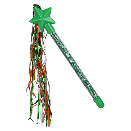 St. Patrick's Day Star Tinsel Wand (1 DZ)