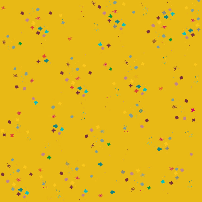 Cotton Fabric Lemon Zest Mystery 43/44"