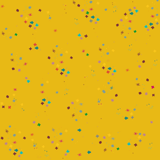 Cotton Fabric Lemon Zest Mystery 43/44"