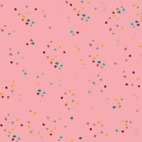 Cotton Fabric Sweet Pink Mystery 43/44"