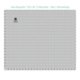 Sew Magnetic Cutting System Magnetic Cutting System - Self-Healing Magnetic Cutting Mat, Acrylic Magnetic Ruler, 20" X 24" Mat, 6.5" X 24" Ruler, Right-Handed System, 12 Magnets (1 Kit)
